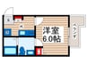 リアン浦安 1Kの間取り
