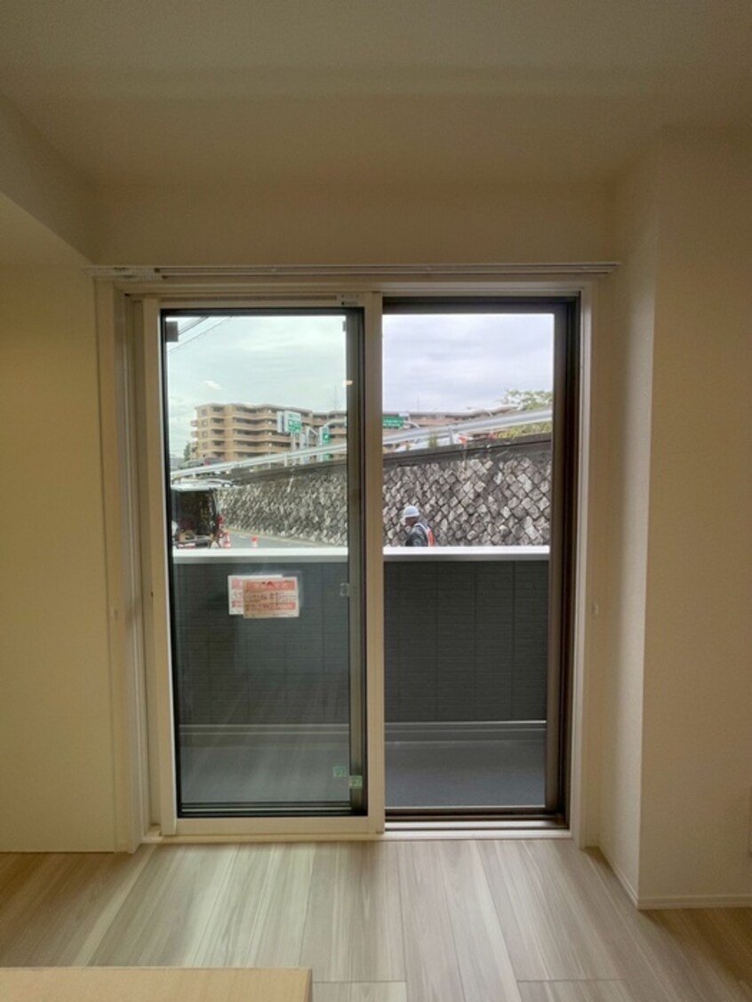 室内からの展望 Der Grenze