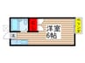 グリーンパレス 1Rの間取り
