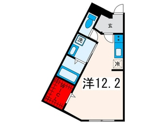 間取図 ランツォ町屋