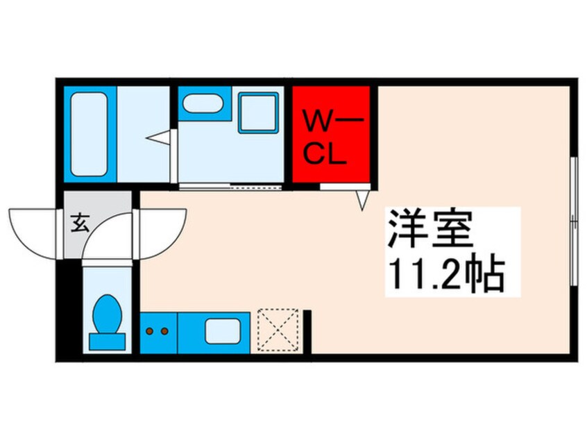 間取図 ランツォ町屋