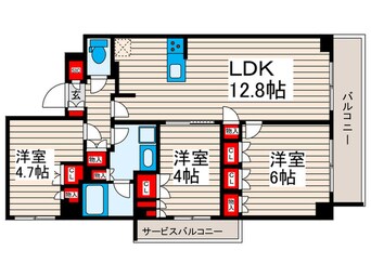 間取図 HF東尾久レジデンス