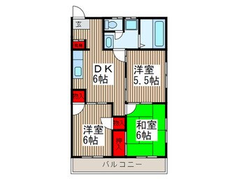 間取図 第６池田マンション