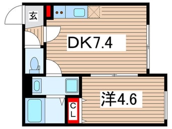 間取図 CONNECT　PARK　HILLS東本町