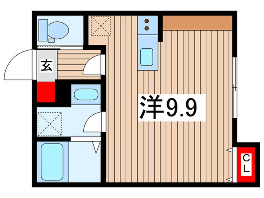 間取図 CONNECT　PARK　HILLS東本町