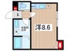 CONNECT　PARK　HILLS東本町 1Rの間取り