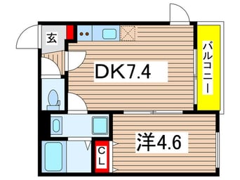 間取図 CONNECT　PARK　HILLS東本町