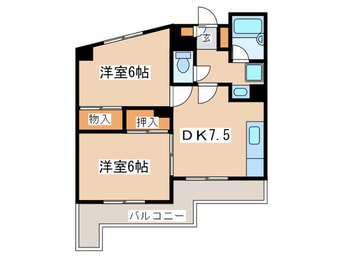 間取図 グリーンヒル三田５