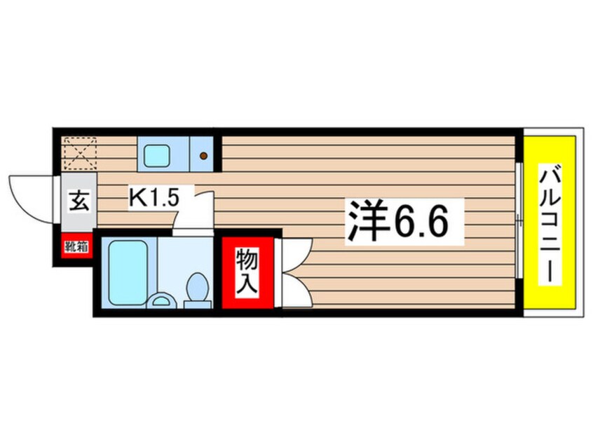 間取図 第1ヴィガードエル