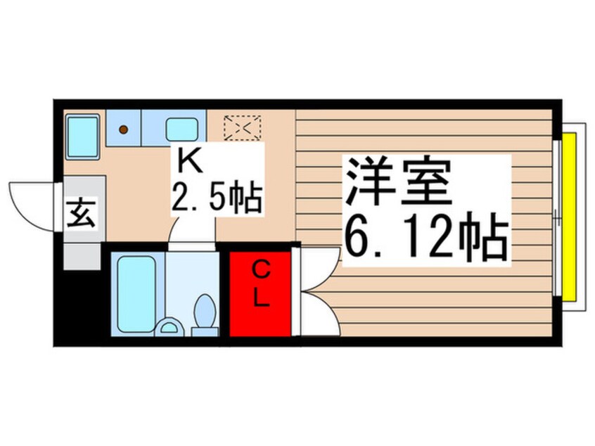 間取図 ＴＳＫコート八千代