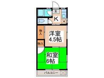 間取図 白樺荘