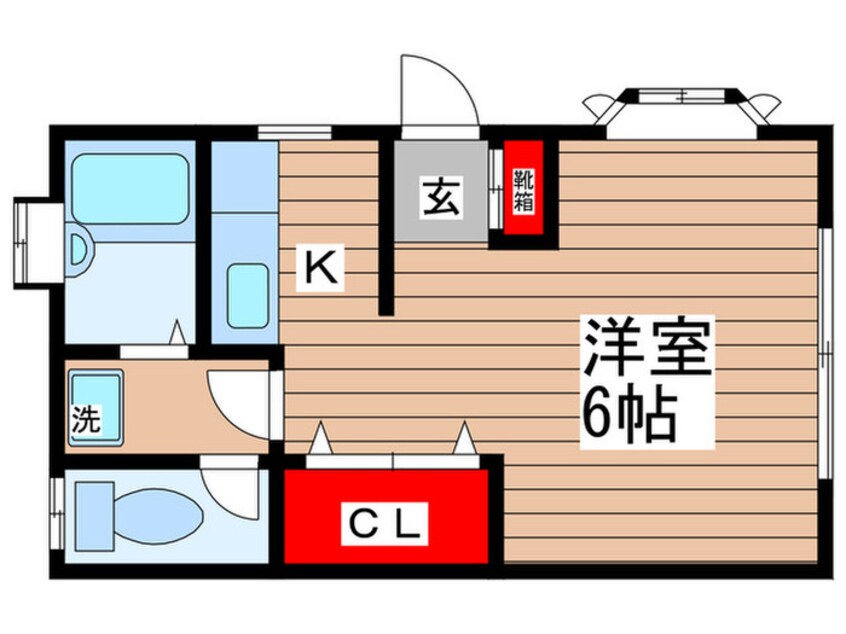 間取図 メゾンボワール