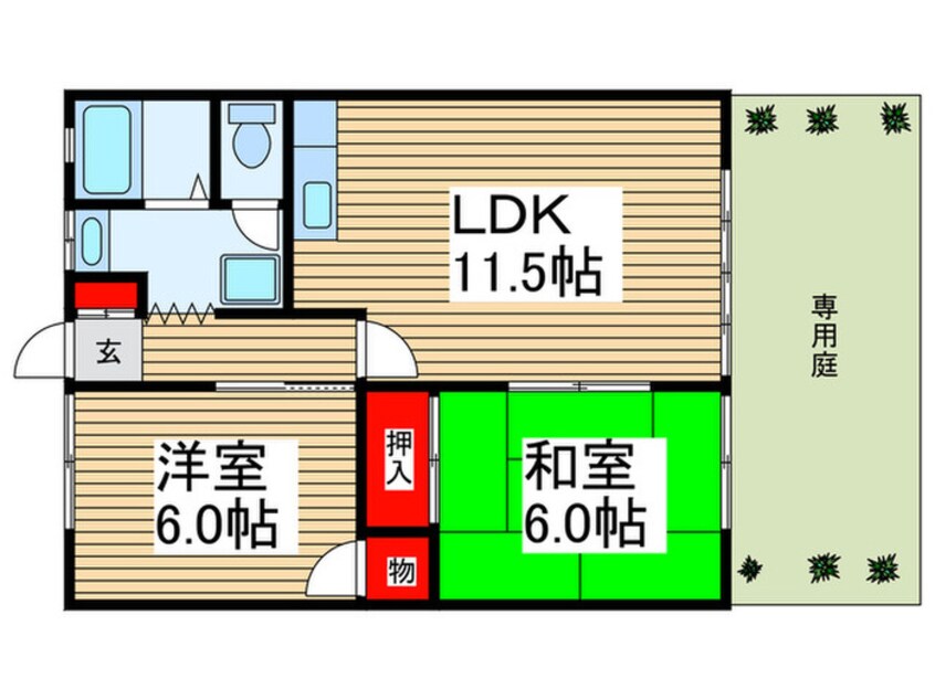 間取図 エクセルⅡ