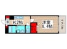 レオ四拾八番館 1Kの間取り