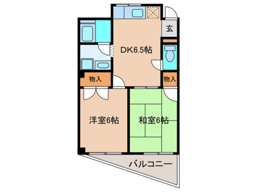 間取図 長瀬ビル