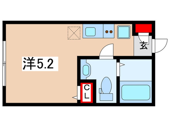 間取り図 クレオパトラ西生田