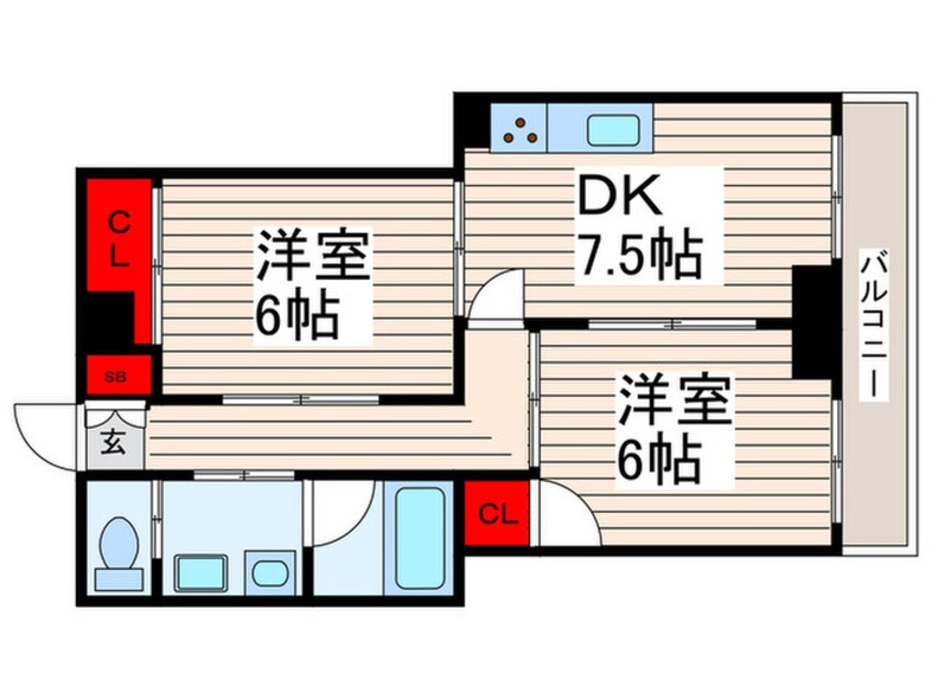 間取図 アークホームズ