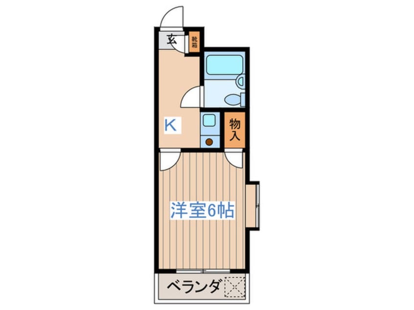 間取図 カ－サ新高円寺