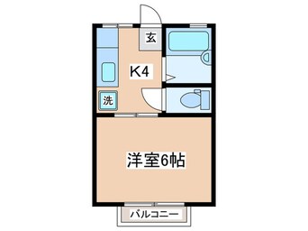 間取図 アルムハイツ