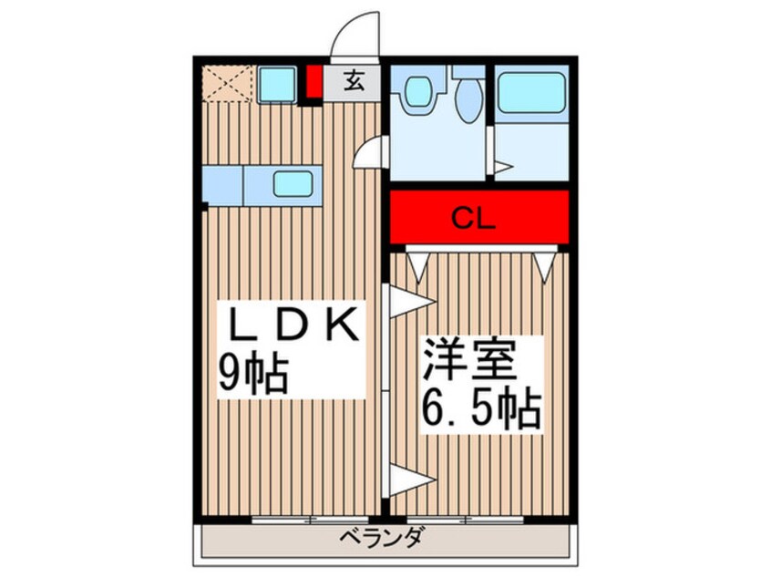 間取図 オリーブステージＣ棟