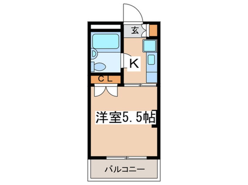 間取図 ジュネス永山