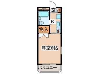 間取図 ジュネス永山