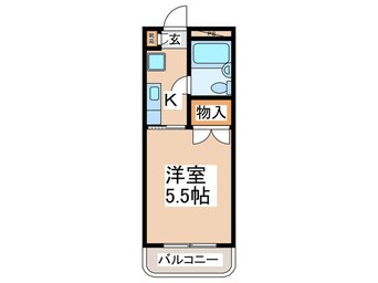 間取図 ジュネス永山