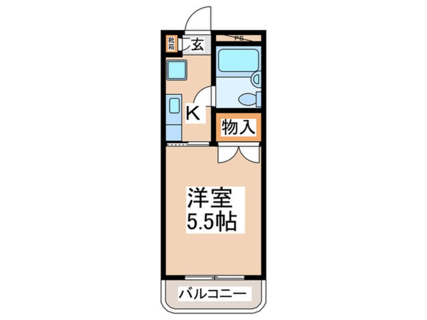 間取図 ジュネス永山