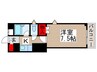 アムールＩＳＨＩＺＵＫＡ 1Kの間取り