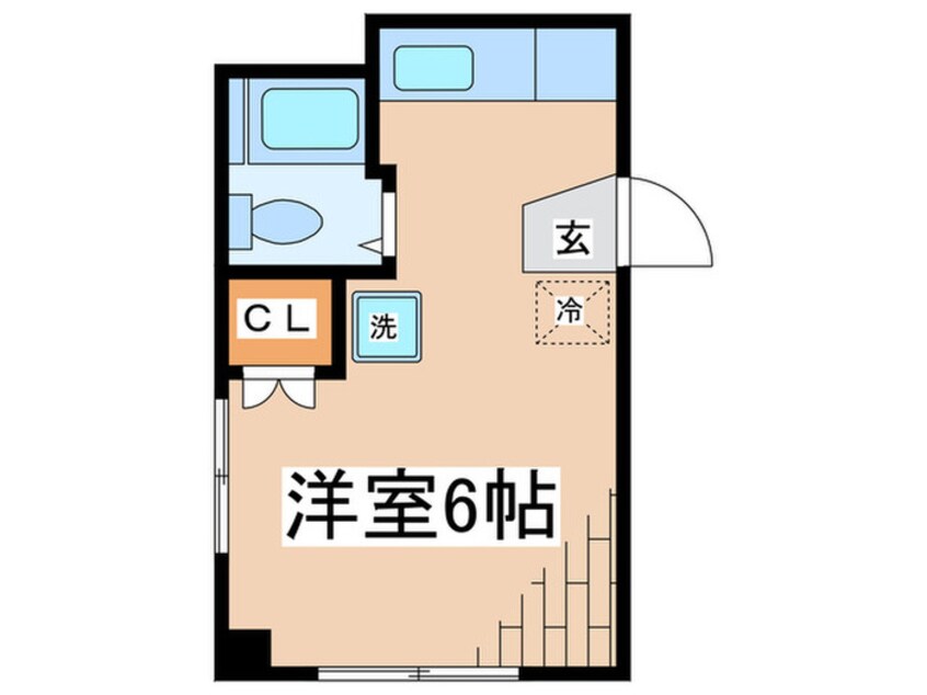 間取図 スクエア矢部