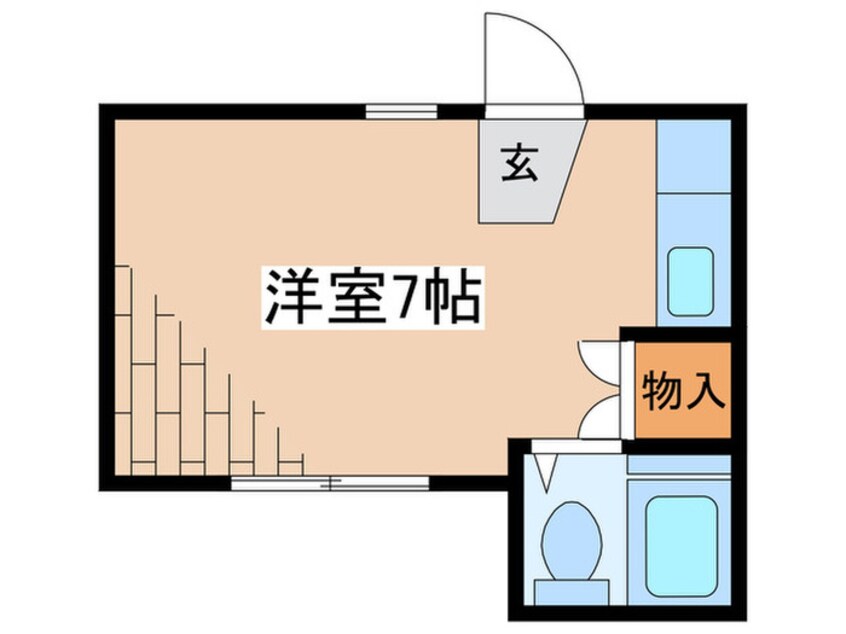 間取図 スクエア矢部