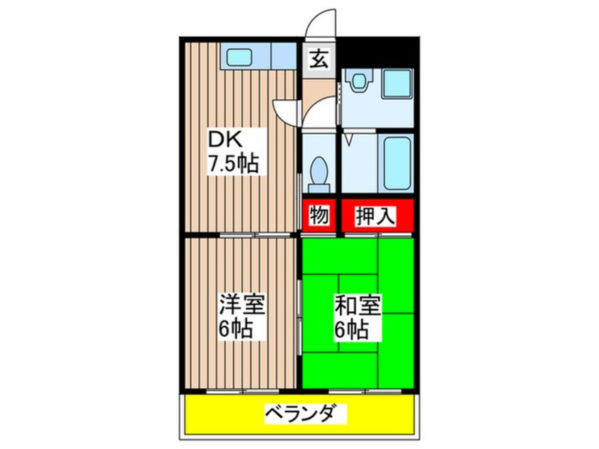 間取図 Ｔ・Ｍビル