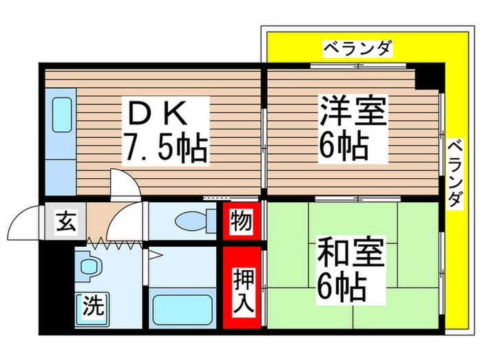 間取り図 Ｔ・Ｍビル