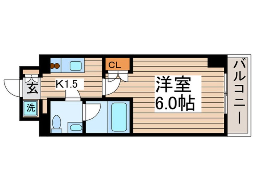 間取図 プラウドフラット森下