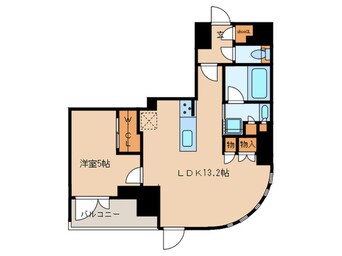 間取図 ザ・パークハビオ神楽坂