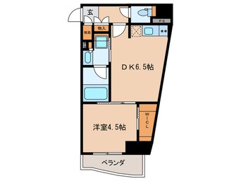 間取図 ザ・パークハビオ神楽坂