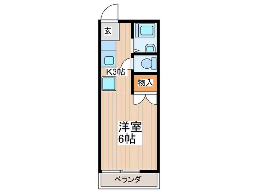 間取図 グリーンハイツ