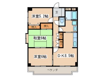 間取図 アリアンス峰