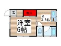 鈴木荘の間取図