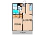 ＥＳＰＯＩＲ 1LDKの間取り