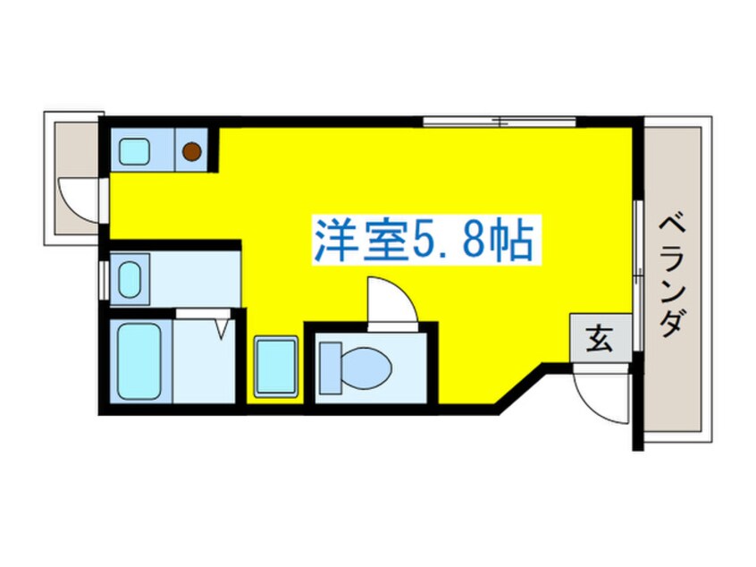 間取図 ローズハイツ