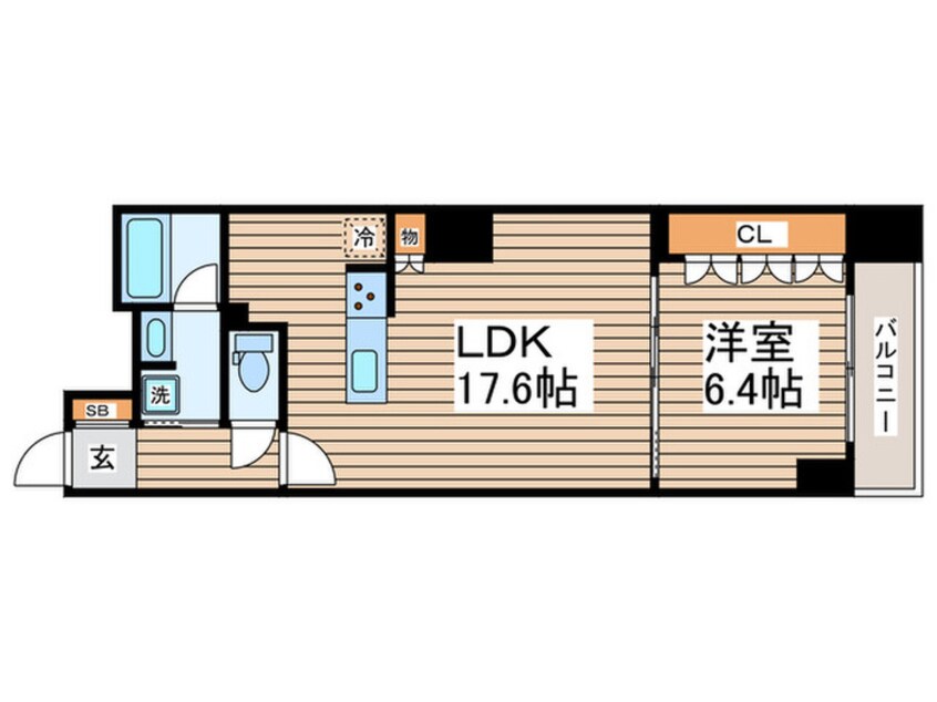 間取図 サンジョイアゼロ