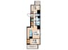 S-RESIDENCE浅草diverse 2LDKの間取り