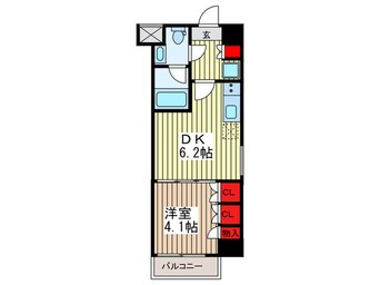 間取図 ルフォンプログレ中野富士見町