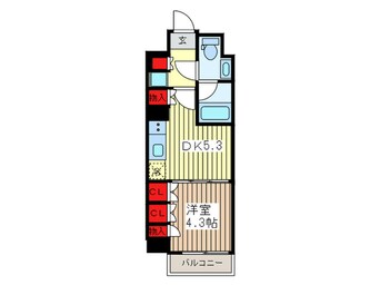 間取図 ルフォンプログレ中野富士見町