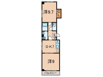 間取図 サンセット２