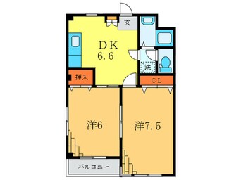 間取図 ハッピーハウス小沢