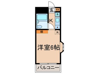 間取図 シーモス武蔵新城