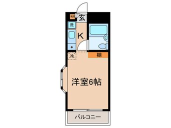 間取図 シーモス武蔵新城