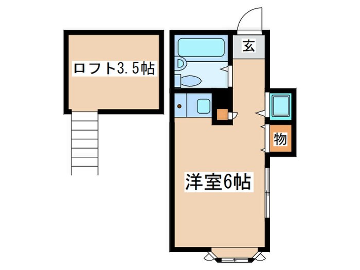 間取り図 ヒルサイドテラスマキ